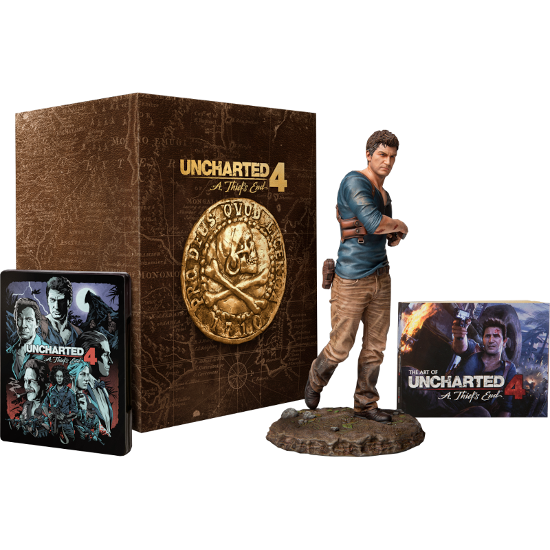 Uncharted 4: Путь вора (A Thief's End) - Коллекционное Издание (Б/У) [PS4]
