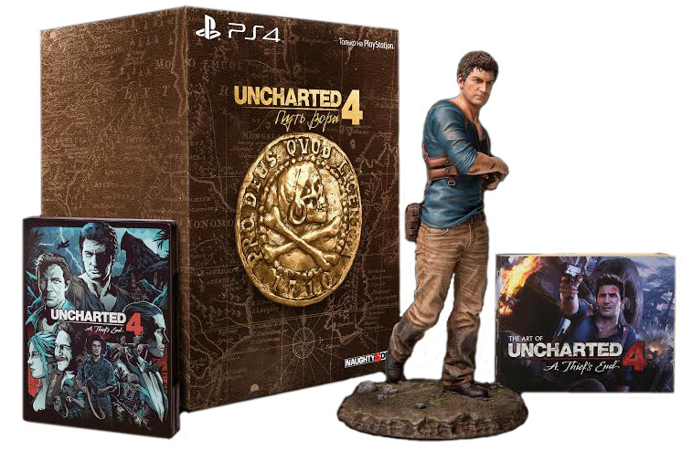 Uncharted 4: Путь вора (A Thief's End) - Коллекционное Издание [PS4]
