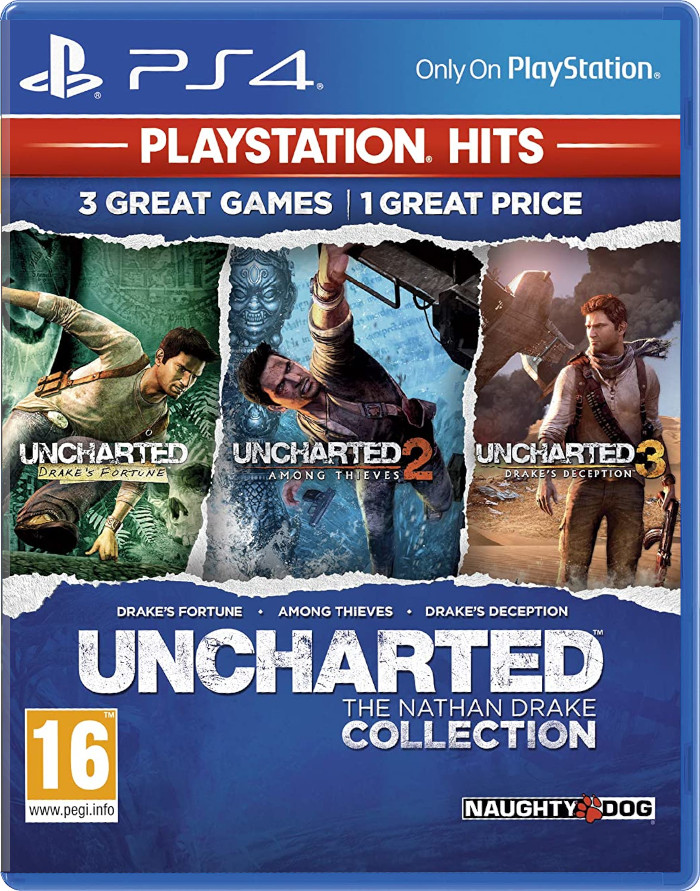 Uncharted: Натан Дрейк. Коллекция [Playstation Hits] (рус. суб.) (Б/У) [PS4]
