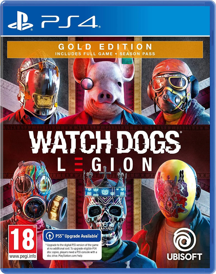 Watch Dogs: Legion - Gold Edition (англ. версия) [PS4]