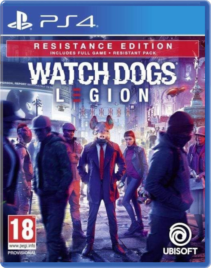 Watch Dogs: Legion - Resistance Edition (англ. версия) [PS4]