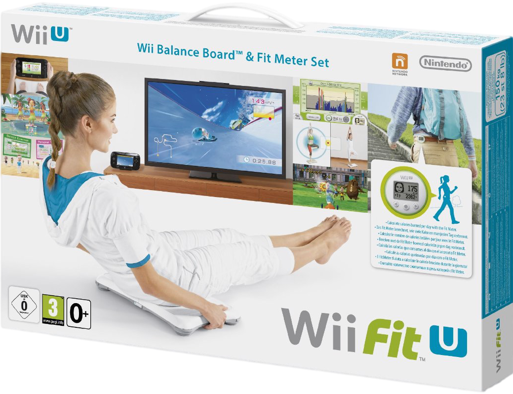 Wii Fit U + Fit Meter + Balance Board [Wii U]