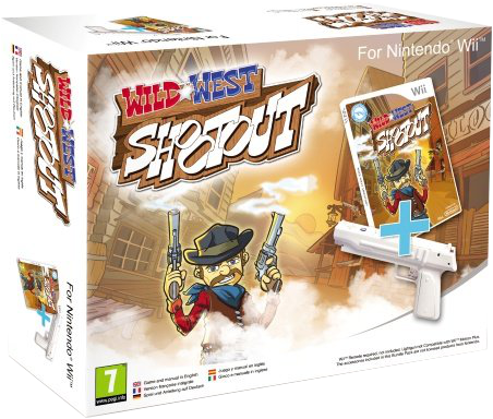 Wild West Shootout + Gun [Wii]