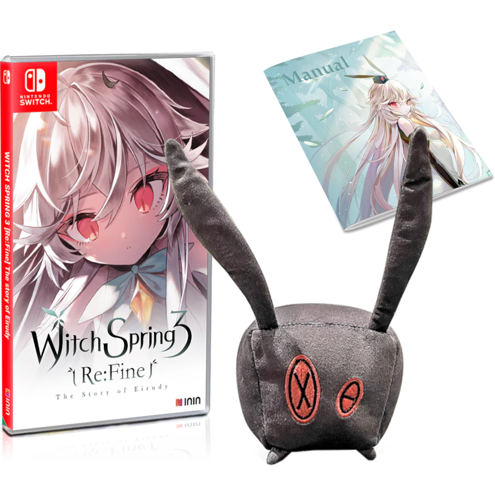 WitchSpring3 [Re:Fine] - The Story of Eirudy Plushie Bundle (Strictly Limited Games) [NSwitch]