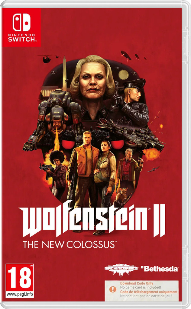 Wolfenstein II: The New Colossus (код загрузки) [NSwitch]