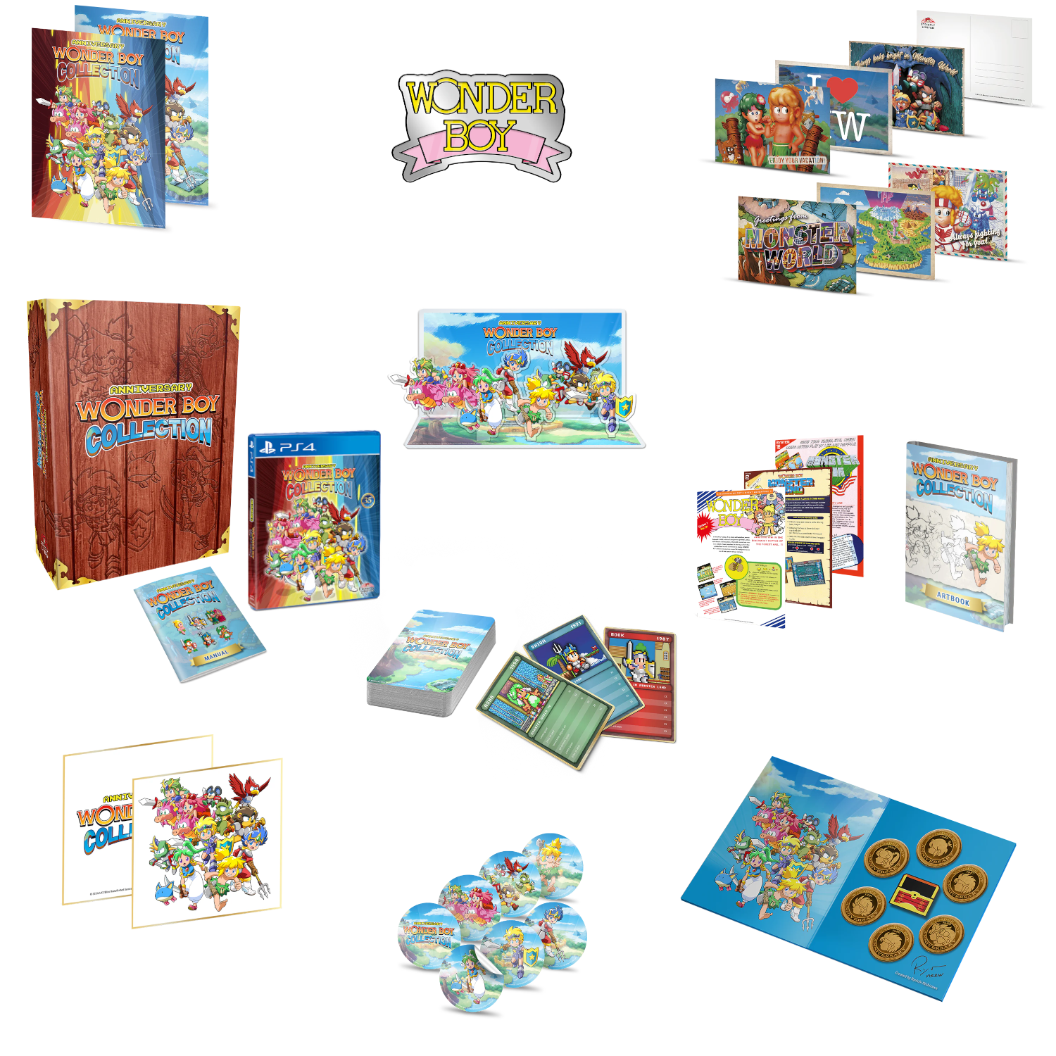 Wonder Boy Anniversary Collection - Collector's Edition [PS4]