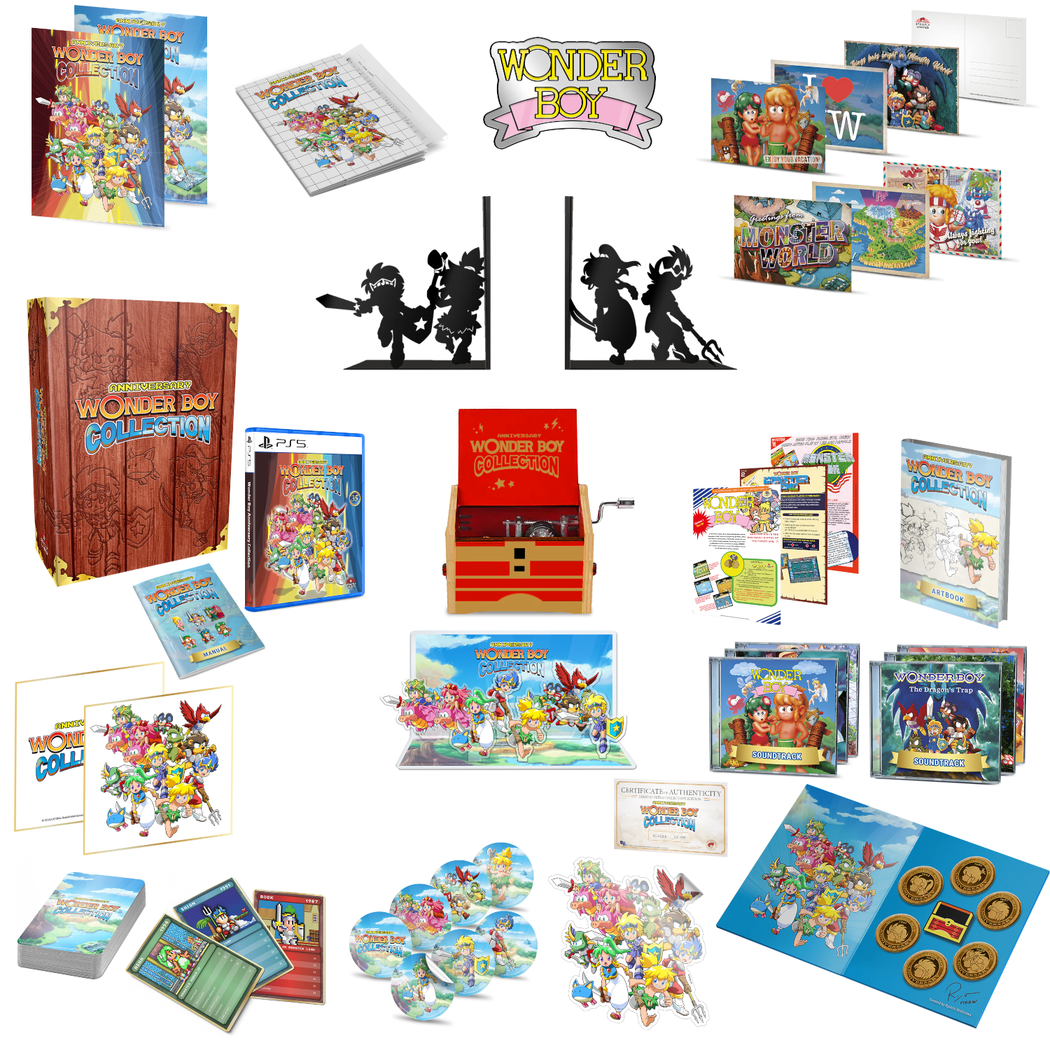Wonder Boy Anniversary Collection - Ultra Collector's Edition [PS5]