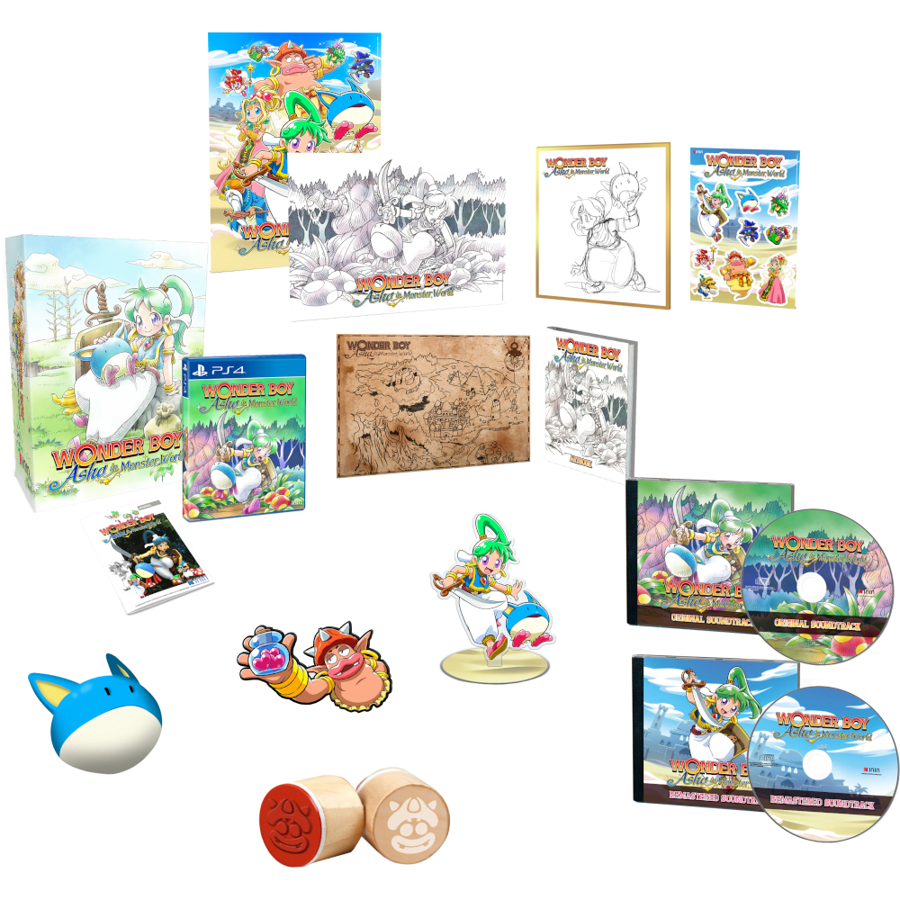 Wonder Boy: Asha in Monster World - Collector's Edition (Strictly Limited Games) [PS4]