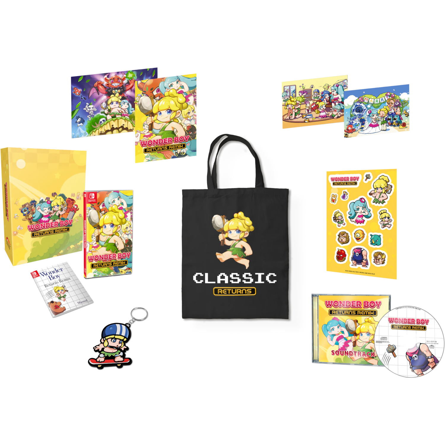 Wonder Boy Returns Remix - Collector's Edition [NSwitch]