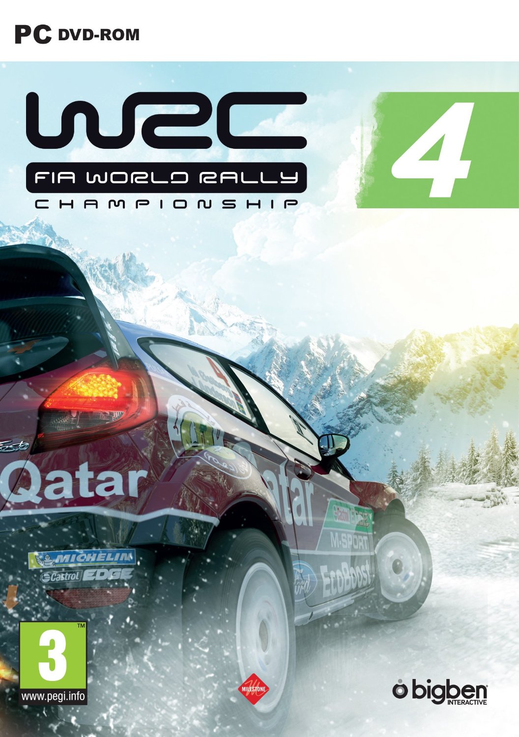 WRC 4: FIA World Rally Championship [PC,DVD]