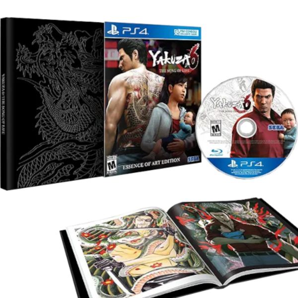 Yakuza 6: The Song of Life. Essence of Art Edition (US) (Б/У) [PS4]