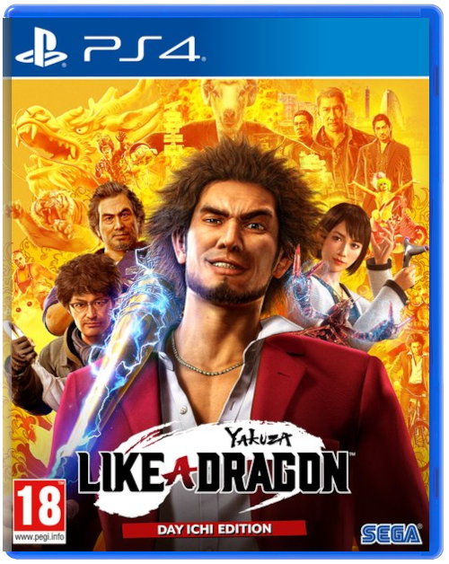 Yakuza: Like a Dragon - Day Ichi Edition (Б/У) [PS4]