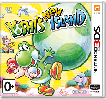 Yoshi's New Island (Б/У) [3DS]