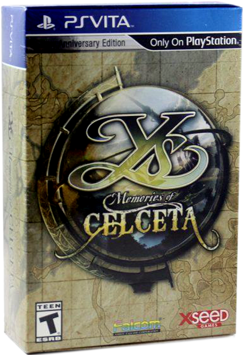 Ys: Memories of Celceta - Anniversary Edition [PS Vita]