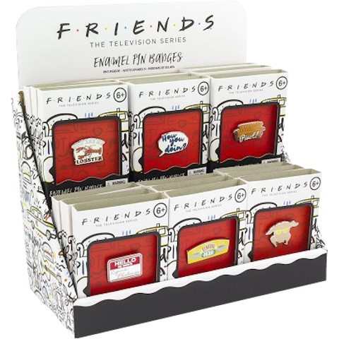 Значки Friends Enamel Pin Badges