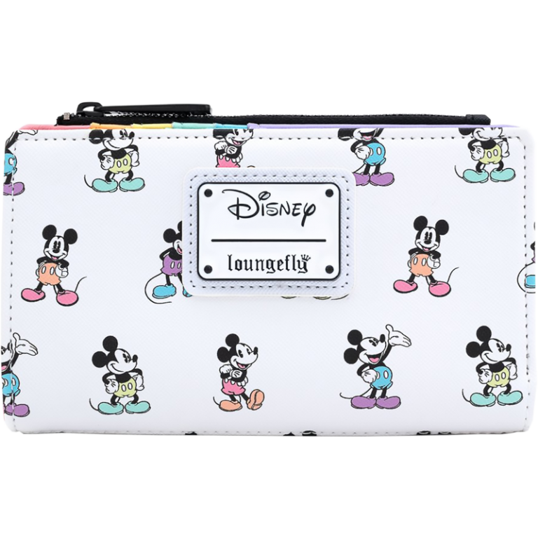 Кошелек Funko LF: Disney: Mickey Mouse Pastel Aop Poses Wallet