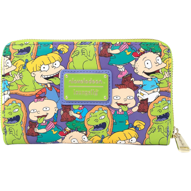 Кошелек Funko LF: Nickelodeon Rugrats Aop Reptar Bar Zip Around Wallet