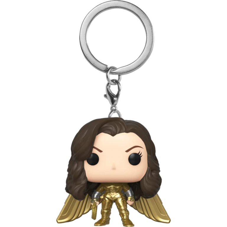 Брелок Funko Pocket POP! Keychain: DC: Wonder Woman 84: Wonder Woman (Golden Armor - No Helmet)