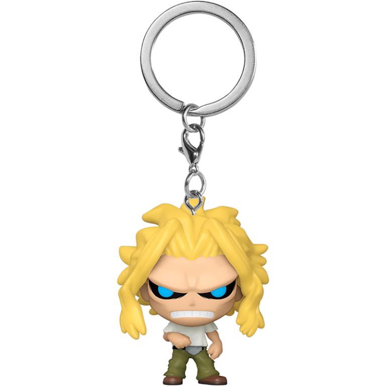 Брелок Funko Pocket POP! Keychain: My Hero Academia: All Might (True Form)
