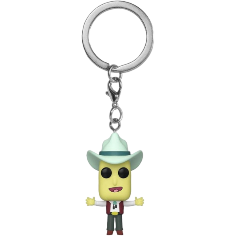 Брелок Funko Pocket POP! Keychain: Rick & Morty: Mr. Poopy Butthole (Auctioneer)