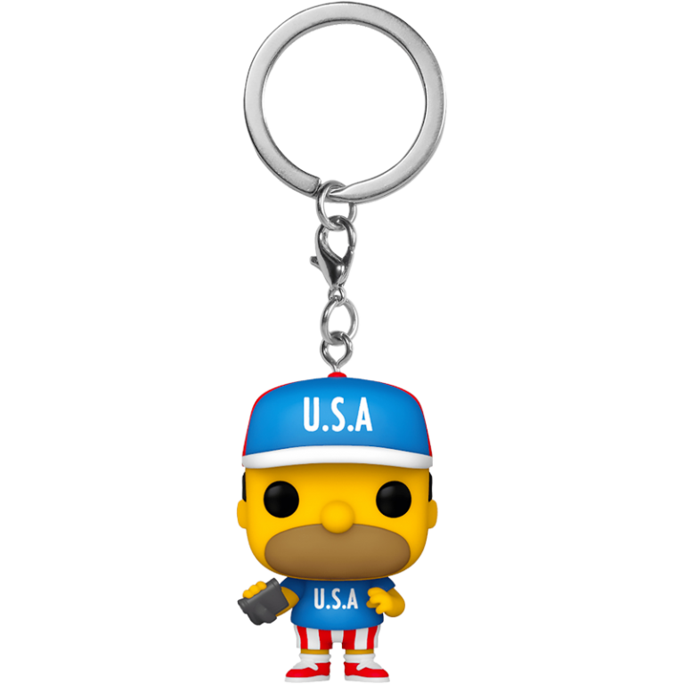 Брелок Funko Pocket POP! Keychain: Simpsons: U.S.A. Homer