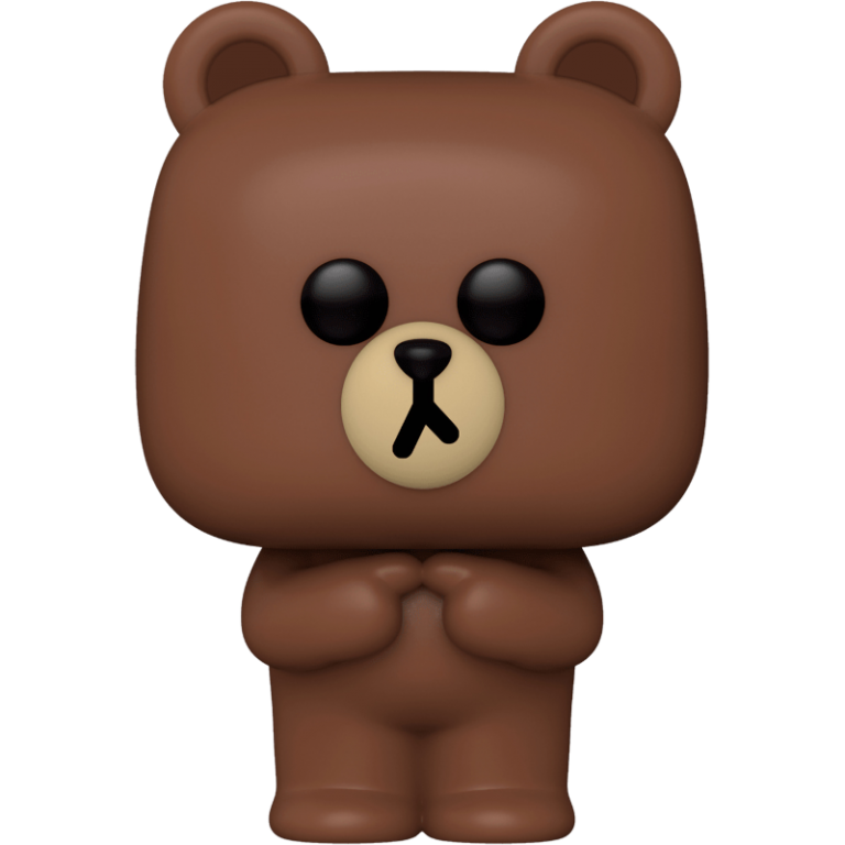 Фигурка Funko POP! Animation: Line Friends: Brown #928