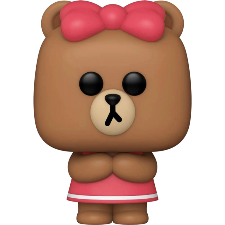 Фигурка Funko POP! Animation: Line Friends: Choco #930