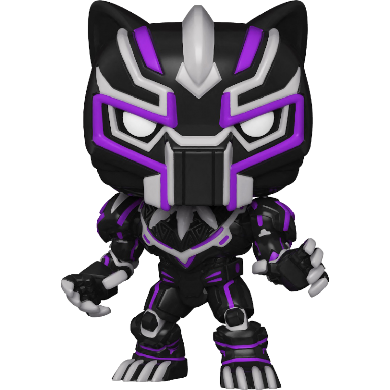 Фигурка Funko POP! Bobble: Marvel Avengers Mech Strike: Black Panther (GW) #830
