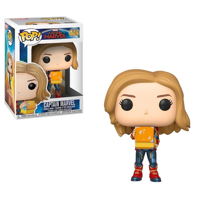 Фигурка Funko POP! Bobble: Marvel: Captain Marvel: Captain Marvel w/Lunch Box #444