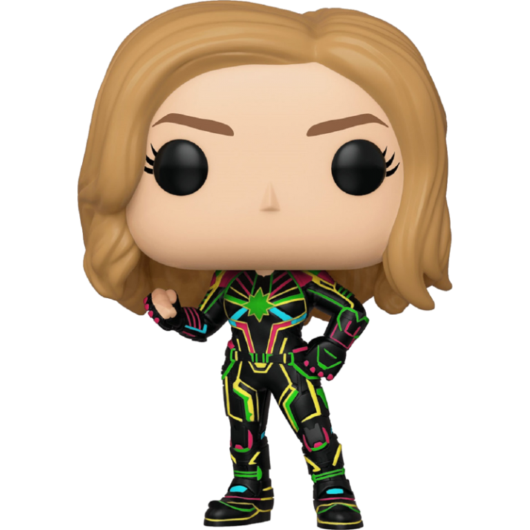 Фигурка Funko POP! Bobble: Marvel: Captain Marvel: Captain Marvel w/Neon Suit #516