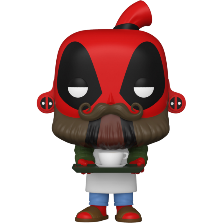 Фигурка Funko POP! Bobble: Marvel: Deadpool 30th: Barista Deadpool #775