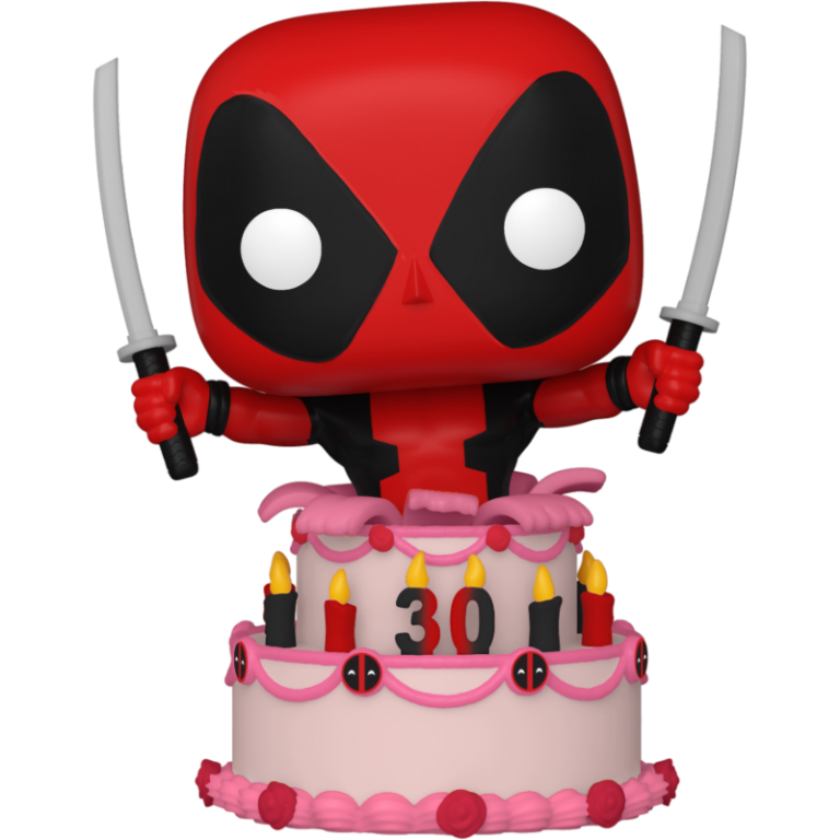Фигурка Funko POP! Bobble: Marvel: Deadpool 30th: Deadpool in Cake #776
