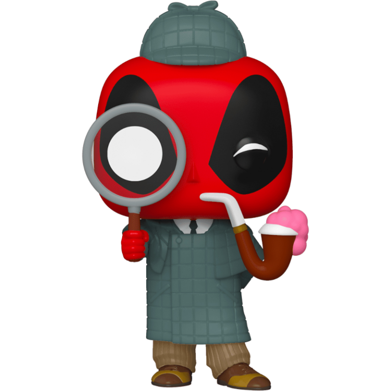 Фигурка Funko POP! Bobble: Marvel: Deadpool 30th: Sherlock Deadpool #784