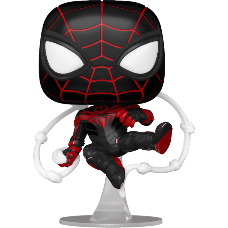Фигурка Funko POP! Bobble: Marvel Games: Miles Morales (Advanced Tech Suit) #772