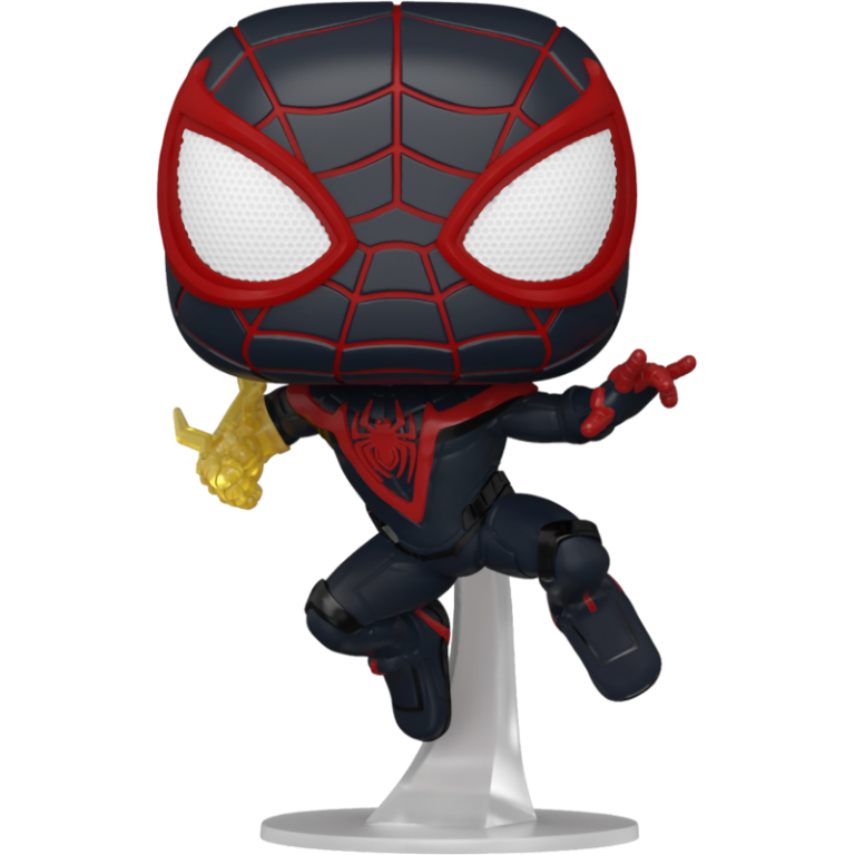 Фигурка Funko POP! Bobble: Marvel Games: Miles Morales (Classic Suit) #765