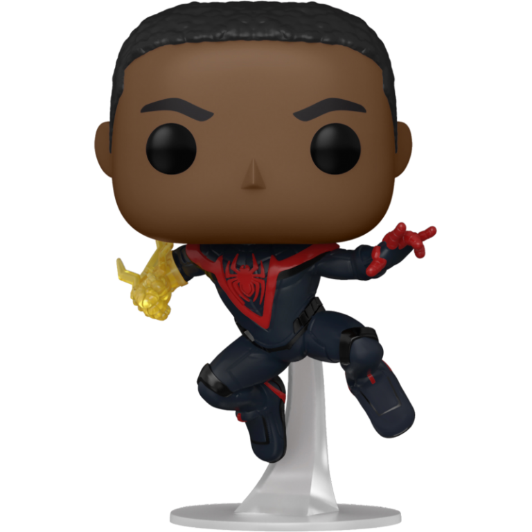 Фигурка Funko POP! Bobble: Marvel Games: Miles Morales (Classic Suit) (Chase) #765