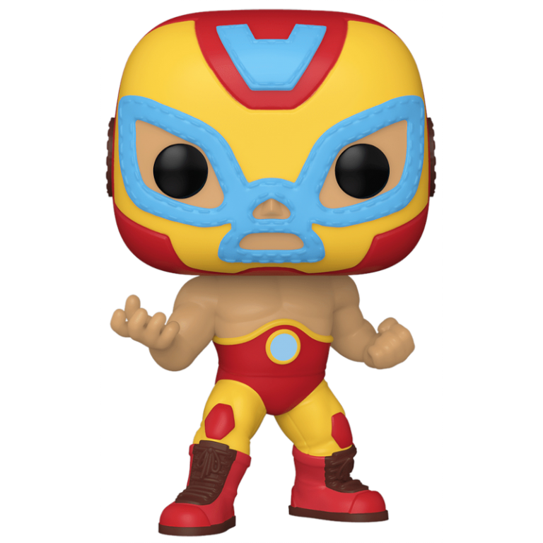 Фигурка Funko POP! Bobble: Marvel: Luchadores: El Heroe Invicto (Iron-Man) #709