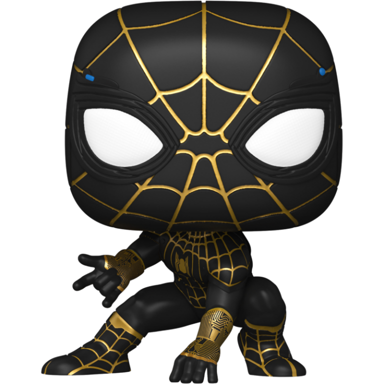 Фигурка Funko POP! Bobble: Marvel: Spider-Man No Way Home: Spider-Man (Black & Gold Suit) #911