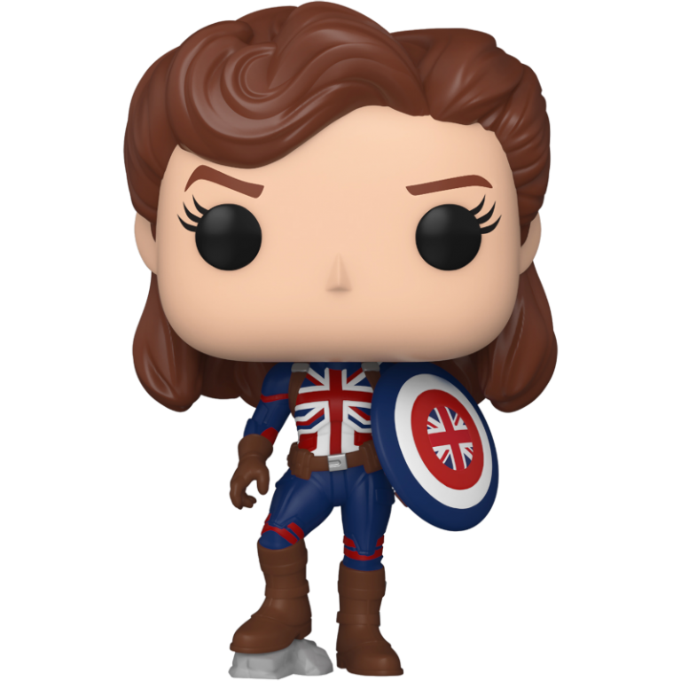 Фигурка Funko POP! Bobble: Marvel: What If...?: Captain Carter #870