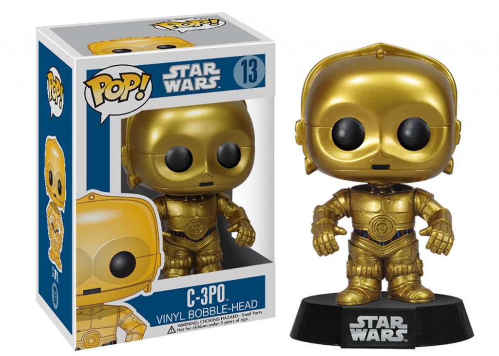 Фигурка Funko POP! Bobble: Star Wars: C-3PO #13