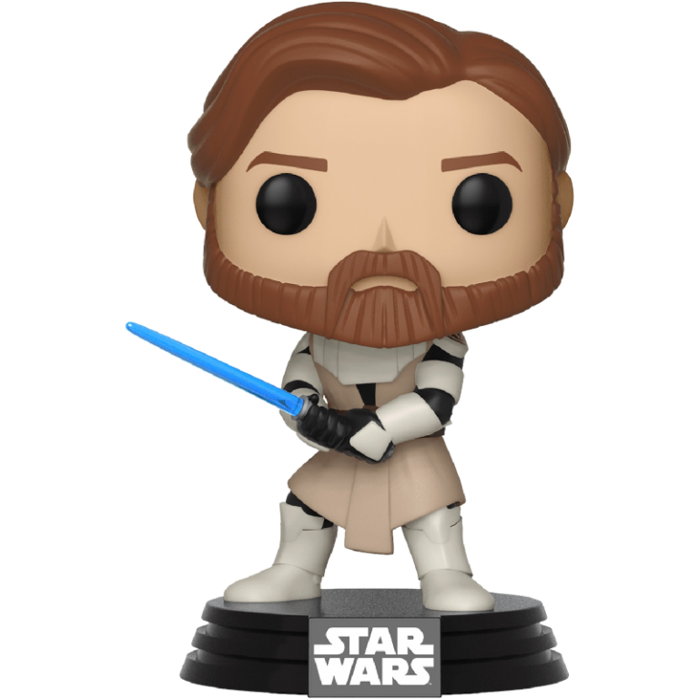 Фигурка Funko POP! Bobble: Star Wars: Clone Wars: Obi Wan Kenobi #270