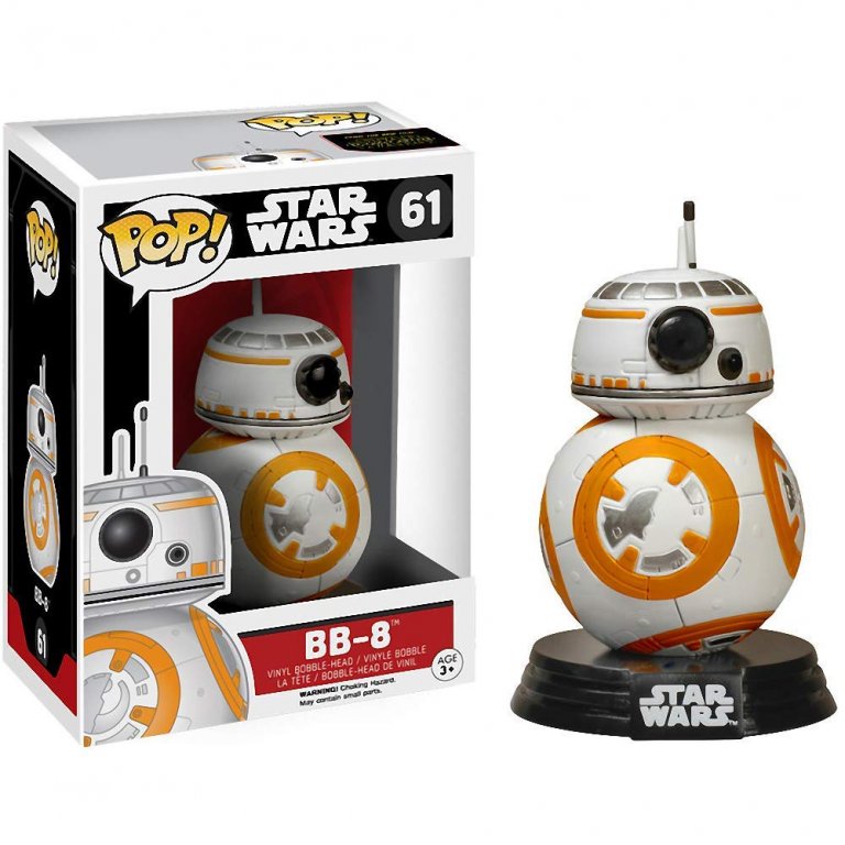 Фигурка Funko POP! Bobble: Star Wars: E7 TFA: BB-8 #61