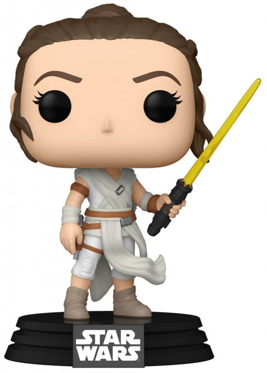 Фигурка Funko POP! Bobble Star Wars Ep 9 Rey w/ Yellow Saber #432