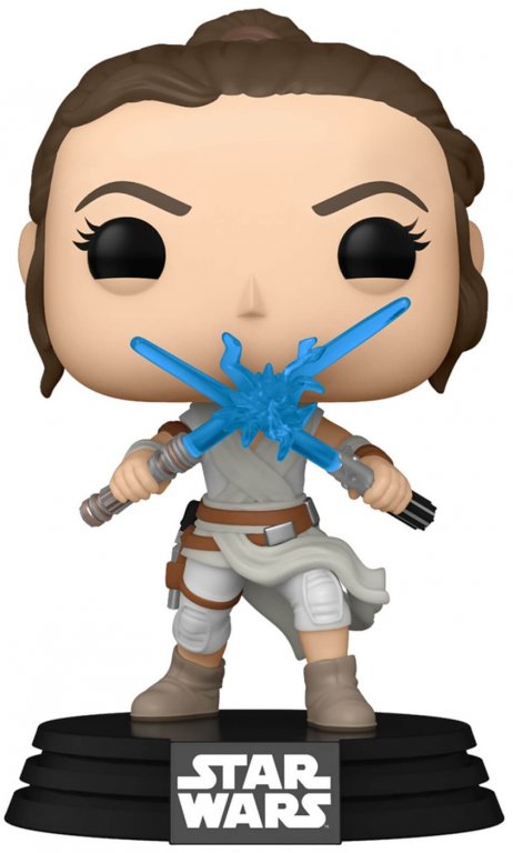 Фигурка Funko POP! Bobble Star Wars Ep 9 Rey w/2 Light Sabers #434