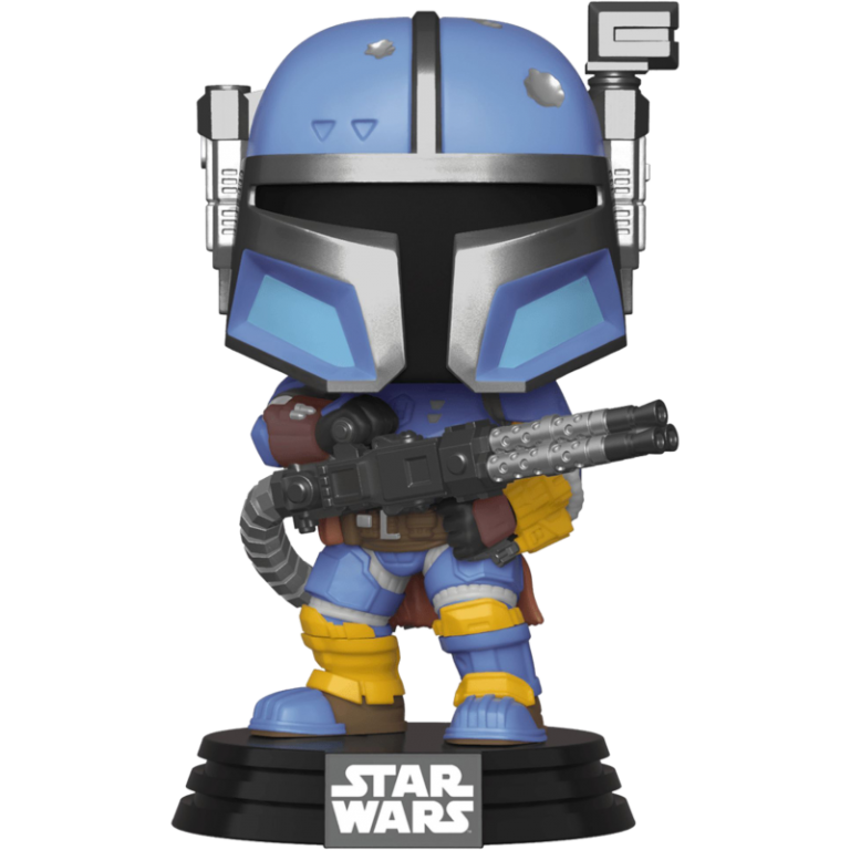 Фигурка Funko POP! Bobble: Star Wars: Mandalorian: Heavy Infantry Mandalorian #348