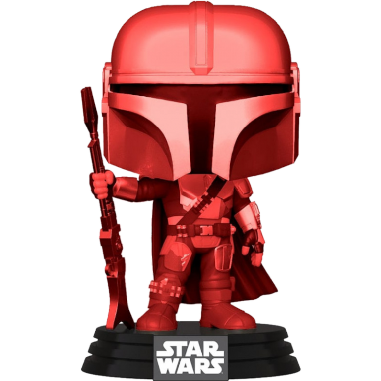 Фигурка Funko POP! Bobble: Star Wars: The Mandalorian: Mandalorian (RD/CH) (Exc) #345