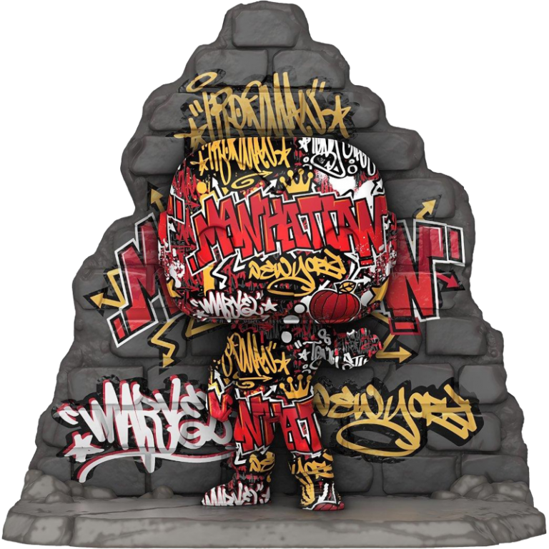 Фигурка Funko POP! Deluxe Bobble: Marvel Iron Man Street Art Collection #753