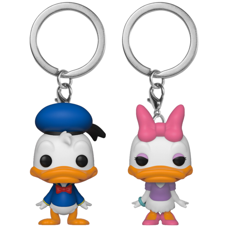 Брелок Funko POP! Keychain: Disney: Donald & Daisy (2 Pack)