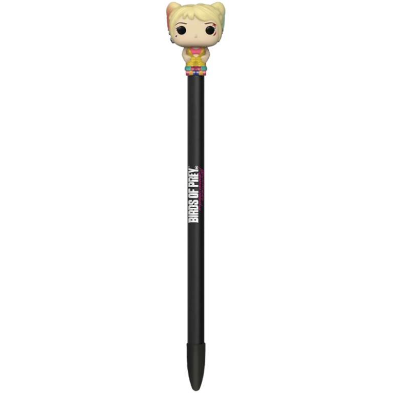 Ручка шариковая Funko POP! Pen Toppers: Birds of Prey: Harley Quinn (Boobytrap)