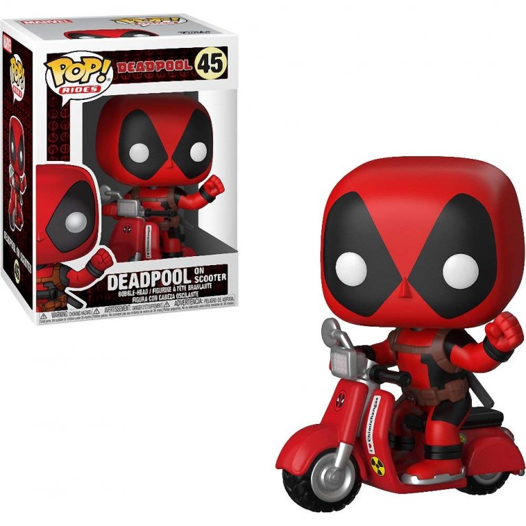 Фигурка Funko POP! Rides: Deadpool: Deadpool & Scooter #48